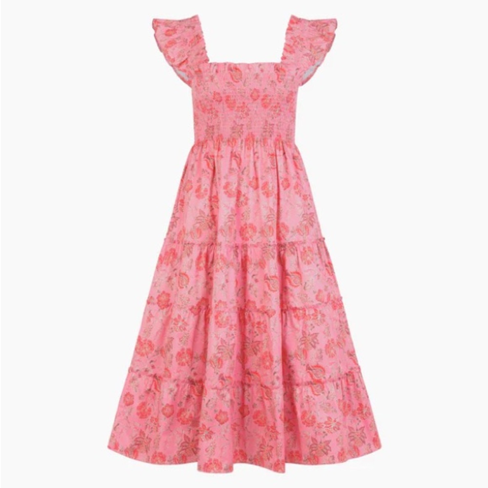 Hill House Pink Floral Dress